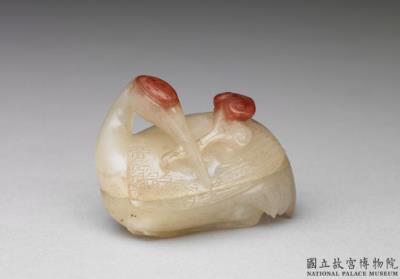 图片[3]-Agate box in the shape of a crane, Qing dynasty (1644-1911)-China Archive